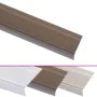 Perfiles de peldaños forma de L 5 uds aluminio marrón 67 cm by , Stairs - Ref: Foro24-146791, Price: 30,09 €, Discount: %