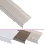 Perfiles de peldaños forma de L 15 uds aluminio champán 67 cm by , Stairs - Ref: Foro24-146801, Price: 72,93 €, Discount: %