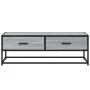 Mesa de centro madera ingeniería metal gris Sonoma 100x50x35 cm de , Mesas de centro - Ref: Foro24-848782, Precio: 86,45 €, D...