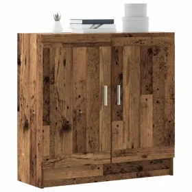 Estantería madera ingeniería madera envejecida 82,5x30,5x80 cm de , Librerías y estanterías - Ref: Foro24-856146, Precio: 68,...