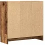 Estantería madera ingeniería madera envejecida 82,5x30,5x80 cm de , Librerías y estanterías - Ref: Foro24-856146, Precio: 68,...