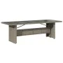 Set de comedor de jardín 11 pzas y cojines ratán sintético gris by , Garden sets - Ref: Foro24-3277625, Price: 1,00 €, Discou...