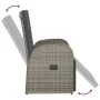 Set de comedor de jardín 11 pzas y cojines ratán sintético gris by , Garden sets - Ref: Foro24-3277625, Price: 1,00 €, Discou...
