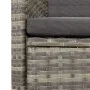 Set de comedor de jardín 11 pzas y cojines ratán sintético gris by , Garden sets - Ref: Foro24-3277625, Price: 1,00 €, Discou...