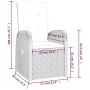 Set de comedor de jardín 11 pzas y cojines ratán sintético gris by , Garden sets - Ref: Foro24-3277625, Price: 1,00 €, Discou...