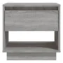 Mesita de noche madera de ingeniería gris Sonoma 45x34x44 cm de , Mesitas de noche - Ref: Foro24-812983, Precio: 36,71 €, Des...
