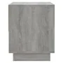 Mesita de noche madera de ingeniería gris Sonoma 45x34x44 cm de , Mesitas de noche - Ref: Foro24-812983, Precio: 36,71 €, Des...