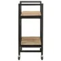 Carrito de cocina de madera maciza de mango 87x36x81 cm by , Kitchen and dining carts - Ref: Foro24-321710, Price: 139,21 €, ...