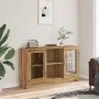 Aparador de madera de ingeniería roble artisan 120x30,5x70 cm von , Sideboards - Ref: Foro24-856165, Preis: 106,61 €, Rabatt: %