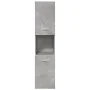 Set muebles de baño 5 piezas madera ingeniería gris hormigón de , Muebles de baño - Ref: Foro24-3324877, Precio: 248,88 €, De...