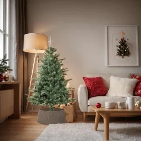 Falda del árbol de Navidad plástico marrón Ø65x23 cm von , Weihnachtsbaum-Fußsack - Ref: Foro24-4019955, Preis: 22,45 €, Raba...