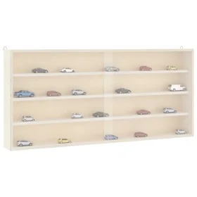 Vitrina de madera para coleccionistas con puertas 80x8,5x37 cm by , Shelves and shelves - Ref: Foro24-4017387, Price: 75,60 €...