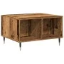 Mesa de centro madera ingeniería madera envejecida 60x50x36,5cm by , Coffee table - Ref: Foro24-857336, Price: 58,30 €, Disco...