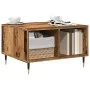 Mesa de centro madera ingeniería madera envejecida 60x50x36,5cm by , Coffee table - Ref: Foro24-857336, Price: 58,30 €, Disco...