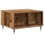 Mesa de centro madera ingeniería madera envejecida 60x50x36,5cm by , Coffee table - Ref: Foro24-857336, Price: 58,30 €, Disco...