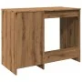 Escritorio de madera de ingeniería roble artisan 100x50x76 cm von , Schreibtische - Ref: Foro24-856003, Preis: 94,22 €, Rabat...