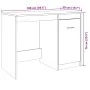 Escritorio de madera de ingeniería roble artisan 100x50x76 cm von , Schreibtische - Ref: Foro24-856003, Preis: 94,22 €, Rabat...