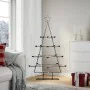 Árbol de Navidad para decoración metal negro 140 cm by , Christmas trees - Ref: Foro24-4018964, Price: 71,38 €, Discount: %