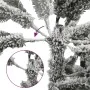 Árbol de Navidad artificial estrecho con nieve PVC y PE 120 cm by , Christmas trees - Ref: Foro24-4019685, Price: 83,68 €, Di...