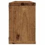 Estantes cubo de pared 2 uds madera envejecida 60x15x23 cm by , Shelves and shelves - Ref: Foro24-856586, Price: 33,76 €, Dis...