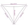 Toldo de vela HDPE azul 160 g/m² 2,5x2,5x3,5 m by , Umbrellas - Ref: Foro24-311526, Price: 17,76 €, Discount: %