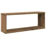 Estantes cubo de pared 4 uds madera roble artisan 60x15x23 cm by , Shelves and shelves - Ref: Foro24-856590, Price: 45,77 €, ...
