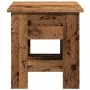 Mesa de centro madera ingeniería madera envejecida 40x40x42 cm by , Coffee table - Ref: Foro24-856798, Price: 35,70 €, Discou...
