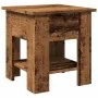 Mesa de centro madera ingeniería madera envejecida 40x40x42 cm by , Coffee table - Ref: Foro24-856798, Price: 35,70 €, Discou...