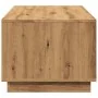 Mesa de centro madera de ingeniería roble artisan 102x55x43 cm by , Coffee table - Ref: Foro24-856801, Price: 76,47 €, Discou...