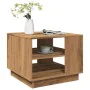 Mesa de centro madera de ingeniería roble artisan 55x55x42 cm by , Coffee table - Ref: Foro24-856803, Price: 57,92 €, Discoun...