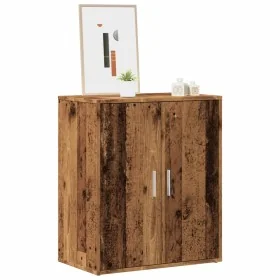 Mueble zapatero madera ingeniería madera envejecida 60x35x70 cm by , Shoe racks and shoe organizers - Ref: Foro24-856696, Pri...