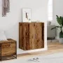 Mueble zapatero madera ingeniería madera envejecida 60x35x70 cm by , Shoe racks and shoe organizers - Ref: Foro24-856696, Pri...