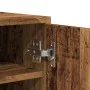 Mueble zapatero madera ingeniería madera envejecida 60x35x70 cm by , Shoe racks and shoe organizers - Ref: Foro24-856696, Pri...
