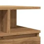 Mesa de centro madera de ingeniería roble artisan 90x49x45 cm by , Coffee table - Ref: Foro24-857453, Price: 97,11 €, Discoun...