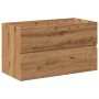 Mueble con lavabo integrado roble artisan de , Tocadores de baño - Ref: Foro24-3328924, Precio: 211,96 €, Descuento: %