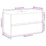 Mueble con lavabo integrado roble artisan de , Tocadores de baño - Ref: Foro24-3328924, Precio: 211,96 €, Descuento: %