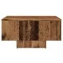 Mesa de centro madera de ingeniería envejecida 60x60x31,5 cm by , Coffee table - Ref: Foro24-856550, Price: 50,52 €, Discount: %