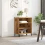 Aparador de madera de ingeniería envejecida 57x35x75 cm by , Sideboards - Ref: Foro24-856474, Price: 65,44 €, Discount: %