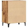 Aparador de madera de ingeniería envejecida 57x35x75 cm by , Sideboards - Ref: Foro24-856474, Price: 65,44 €, Discount: %