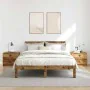 Mesita de noche 2 uds madera ingeniería envejecida 50x40x43.5cm by , Nightstands - Ref: Foro24-856519, Price: 94,14 €, Discou...