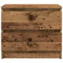 Mesita de noche 2 uds madera ingeniería envejecida 50x40x43.5cm by , Nightstands - Ref: Foro24-856519, Price: 94,14 €, Discou...