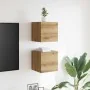 Muebles de pared para TV 2 uds roble artisan 30,5x30x30 cm von , TV-Möbel - Ref: Foro24-856415, Preis: 46,74 €, Rabatt: %