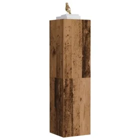 Mueble pared de TV madera ingeniería envejecida 30,5x30x110 cm by , TV Furniture - Ref: Foro24-856398, Price: 67,88 €, Discou...