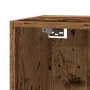 Mueble pared de TV madera ingeniería envejecida 30,5x30x110 cm de , Muebles TV - Ref: Foro24-856398, Precio: 67,88 €, Descuen...