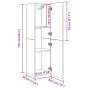 Mueble pared de TV madera ingeniería envejecida 30,5x30x110 cm de , Muebles TV - Ref: Foro24-856398, Precio: 67,88 €, Descuen...