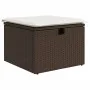 Set de sofás de jardín 9 pzas y cojines ratán sintético marrón by , Garden sets - Ref: Foro24-3325349, Price: 575,89 €, Disco...