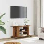 Mueble de TV con ruedas madera ingeniería envejecida 80x40x45cm by , TV Furniture - Ref: Foro24-855790, Price: 61,14 €, Disco...