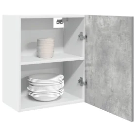Armario colgante contrachapada gris hormigón 50x31x60 cm by , Kitchen cabinets - Ref: Foro24-856106, Price: 48,82 €, Discount: %