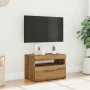Mueble de TV luces LED madera roble artisan 60x35x40 cm de , Muebles TV - Ref: Foro24-856311, Precio: 50,78 €, Descuento: %
