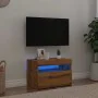 Mueble de TV luces LED madera roble artisan 60x35x40 cm de , Muebles TV - Ref: Foro24-856311, Precio: 50,78 €, Descuento: %
